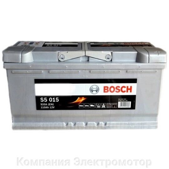 Автомобільний акумулятор bosch s5 silver plus 6СТ-110 від компанії Компанія Єлектромотор - фото 1