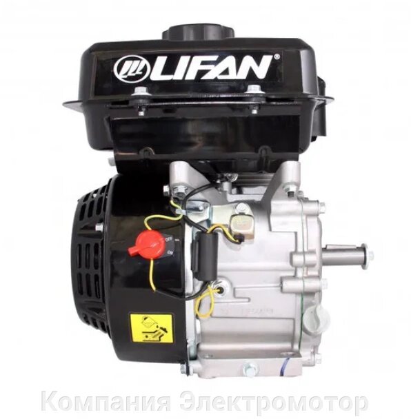 Бензиновий двигун Lifan LF170F-T вал Ø 19 мм під ключем від компанії Компанія Єлектромотор - фото 1
