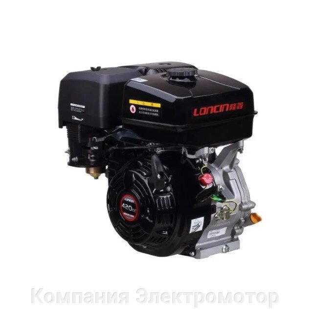 Бензиновий двигун LONCIN G420FD (83639) від компанії Компанія Єлектромотор - фото 1