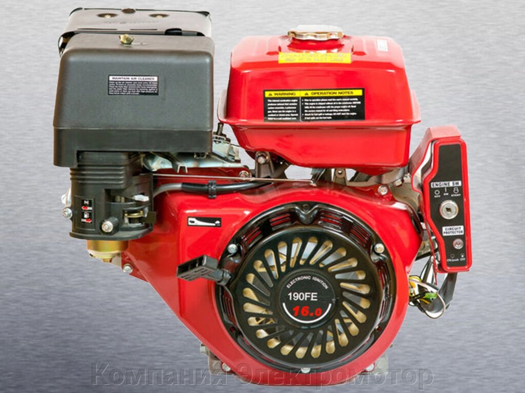 Бензиновий двигун Weima WM190FE-S від компанії Компанія Єлектромотор - фото 1