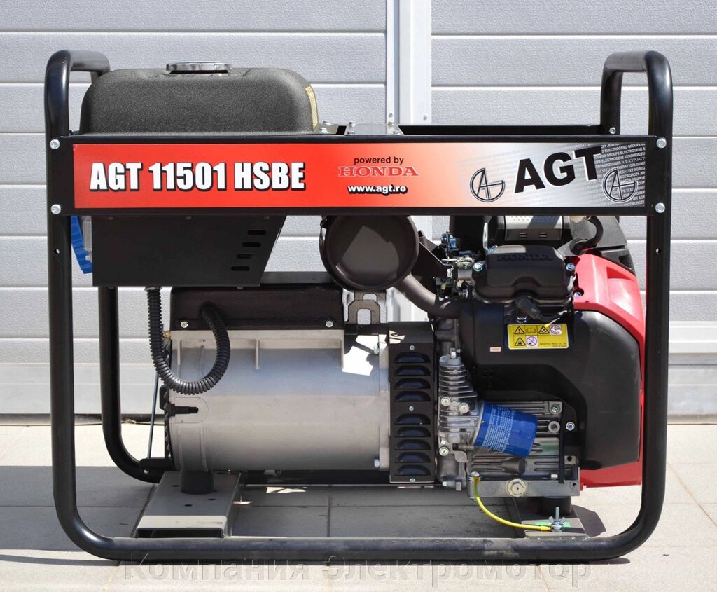 Бензиновий генератор AGT 11501 HSBE R16 від компанії Компанія Єлектромотор - фото 1