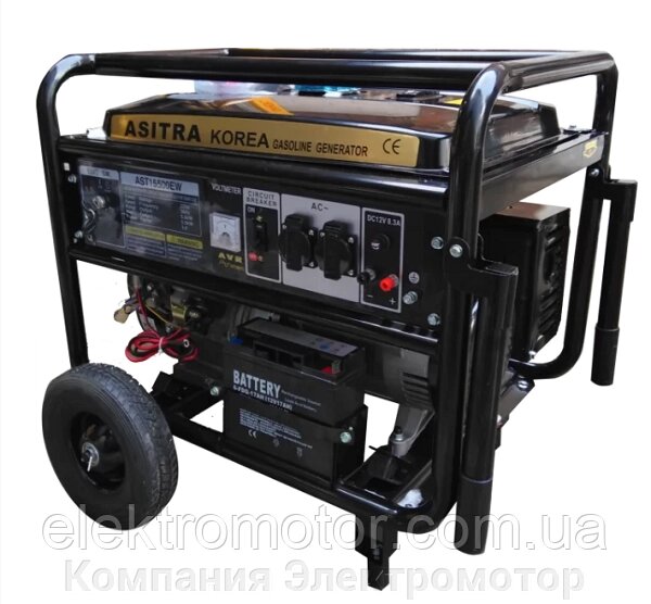 Бензиновий генератор ASITRA 5500 5.5 кВт від компанії Компанія Єлектромотор - фото 1