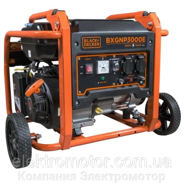Бензиновий генератор Black&Decker BXGNP3000E від компанії Компанія Єлектромотор - фото 1