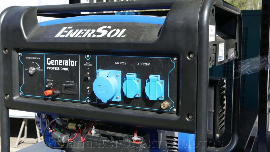 Бензиновий генератор EnerSol SG-8E (B) -3 від компанії Компанія Єлектромотор - фото 1