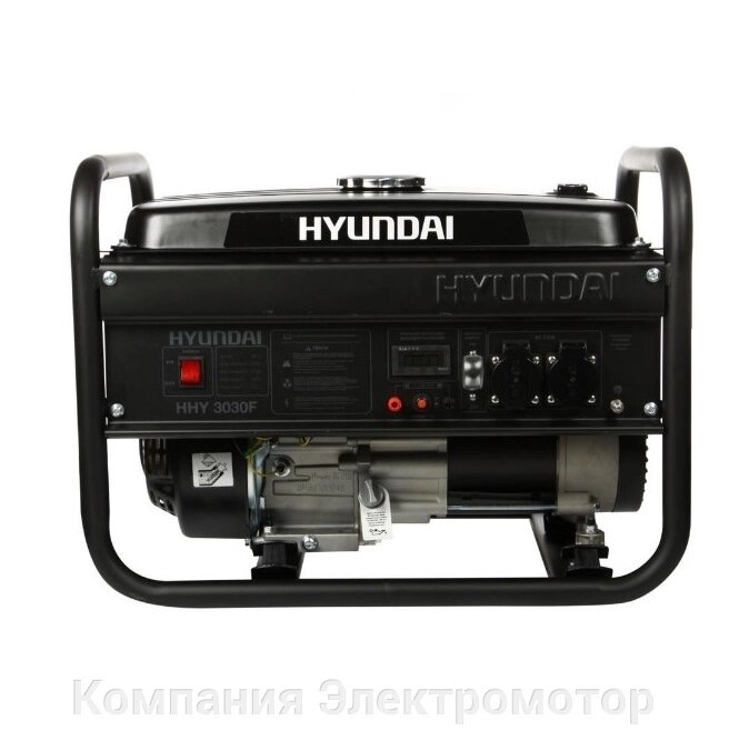 Бензиновий Генератор hyundai hhy 3030f від компанії Компанія Єлектромотор - фото 1