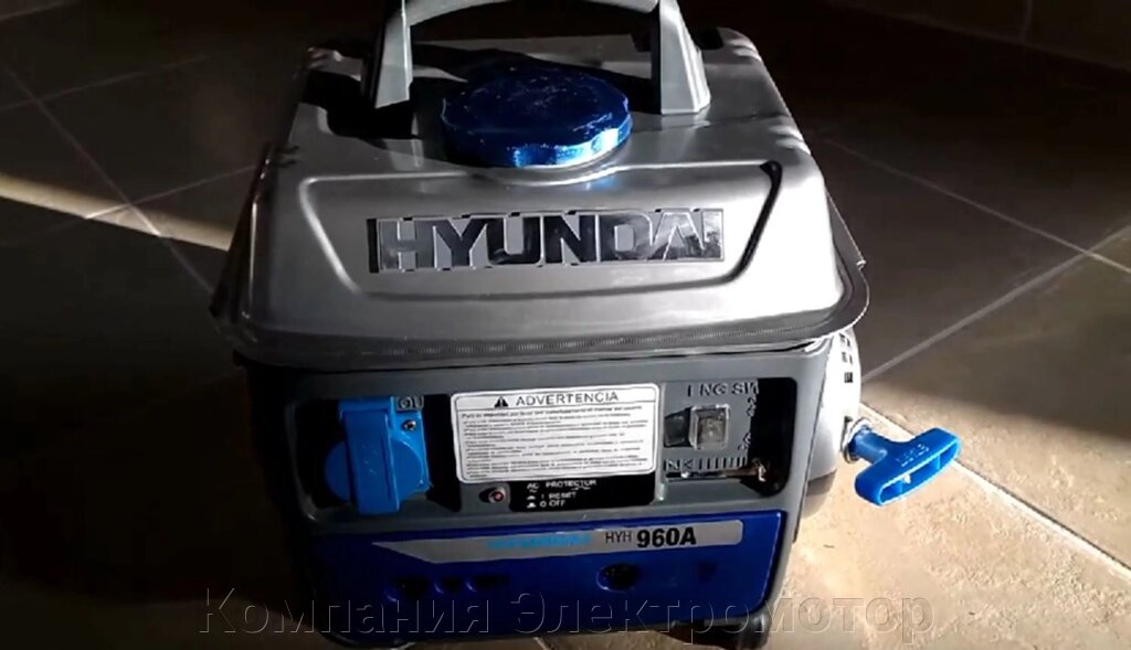 Бензиновий генератор Hyundai HHY 960A від компанії Компанія Єлектромотор - фото 1