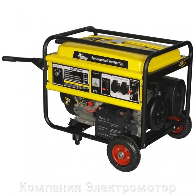 Бензиновий генератор Кентавр КБГ-505ЕКР від компанії Компанія Єлектромотор - фото 1