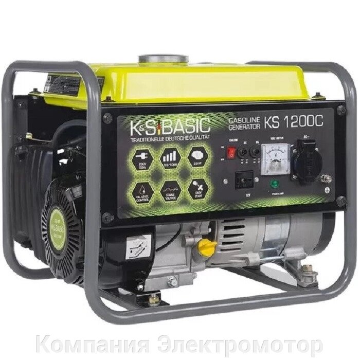 Бензиновий генератор Konner & Sohnen Basic KS 1200C від компанії Компанія Єлектромотор - фото 1