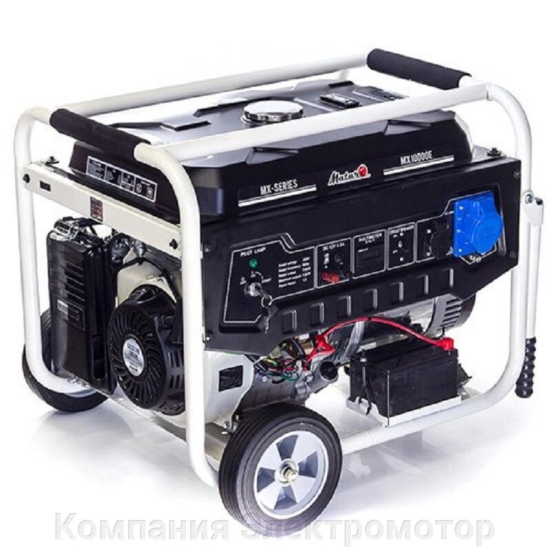 Бензиновий генератор Matari MX10000E від компанії Компанія Єлектромотор - фото 1