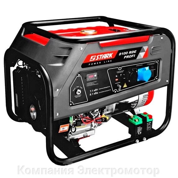 Бензиновий генератор STARK 9100 RDE PROFI від компанії Компанія Єлектромотор - фото 1