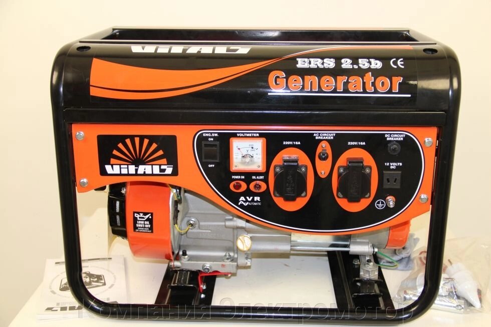Бензиновий генератор Vitals ERS 2.5b від компанії Компанія Єлектромотор - фото 1