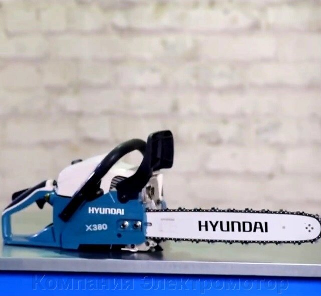 Бензопила Hyundai X 380 від компанії Компанія Єлектромотор - фото 1