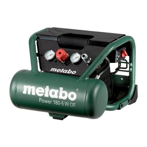 Безмасляний компресор поршневий Metabo Power 180-5 W OF від компанії Компанія Єлектромотор - фото 1