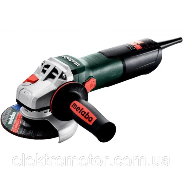 Болгарка Metabo W 11-125 Quick від компанії Компанія Єлектромотор - фото 1