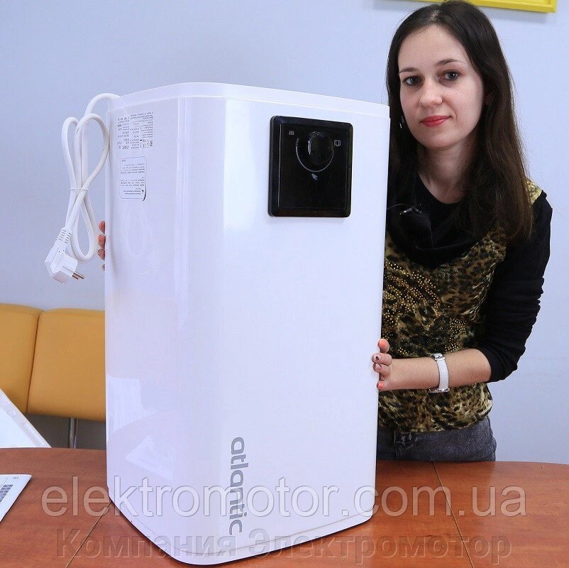 Бойлер Atlantic Steatite Cube Slim VM 30 S3 C 1500W (831184) від компанії Компанія Єлектромотор - фото 1