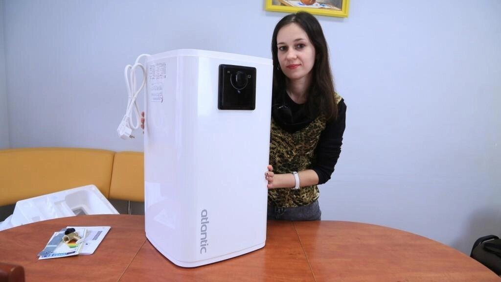 Бойлер Atlantic Steatite Cube Slim VM 50 S3 C 1500W від компанії Компанія Єлектромотор - фото 1