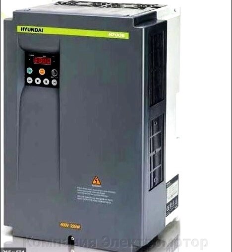 Частотний перетворювач Hyundai N700E-055HF від компанії Компанія Єлектромотор - фото 1