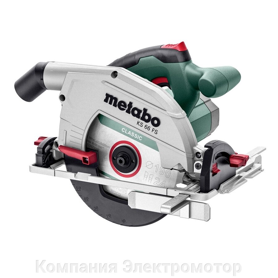 Дискова пила Metabo KS 66 FS від компанії Компанія Єлектромотор - фото 1