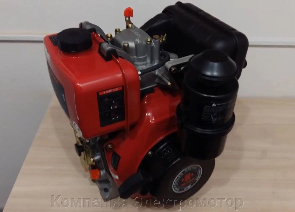 Дизельний двигун Weima WM178F (вал шпонка) від компанії Компанія Єлектромотор - фото 1