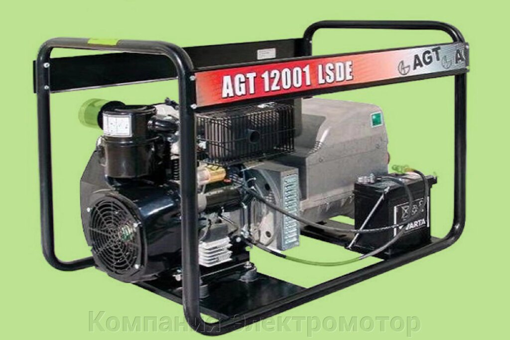 Дизельний генератор AGT 12001 LSDE від компанії Компанія Єлектромотор - фото 1