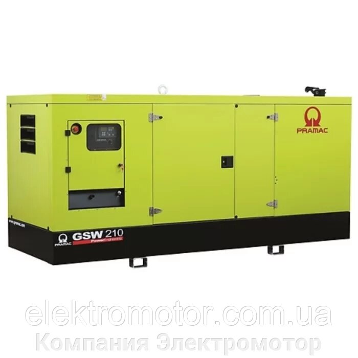 Дизельний генератор Pramac GSW210P від компанії Компанія Єлектромотор - фото 1