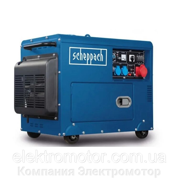 Дизельний генератор Scheppach SG5200D від компанії Компанія Єлектромотор - фото 1