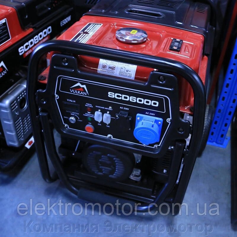 Дизельний генератор Vulkan SCD6000 (34409 ) від компанії Компанія Єлектромотор - фото 1