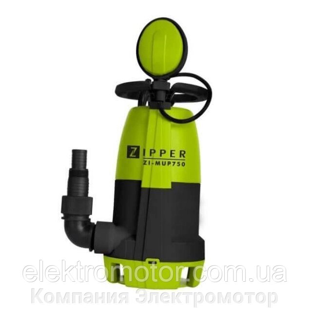 Дренажний насос Zipper ZI-MUP750 від компанії Компанія Єлектромотор - фото 1