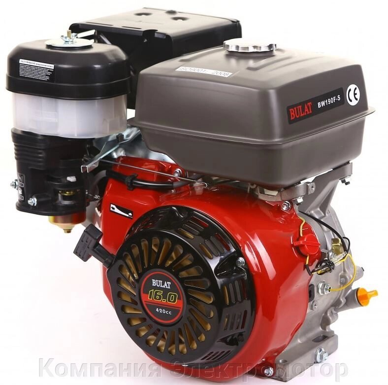 Двигун бензиновий BULAT BW190F-S від компанії Компанія Єлектромотор - фото 1