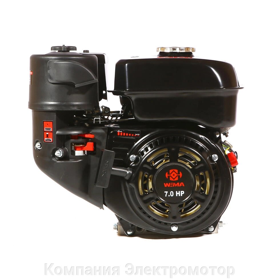 Двигун бензиновий WEIMA WM170F-L (R) NEW від компанії Компанія Єлектромотор - фото 1