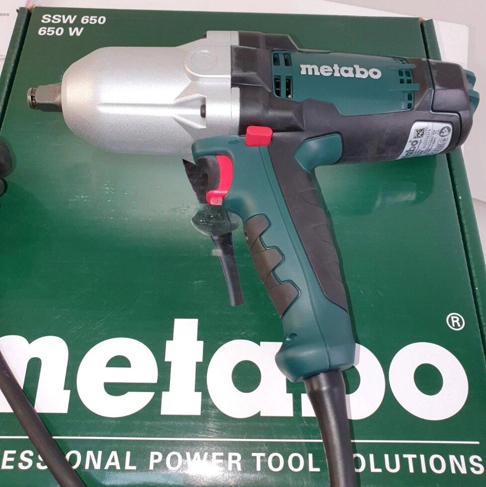 Гайковерт ударний Metabo SSW 650 від компанії Компанія Єлектромотор - фото 1