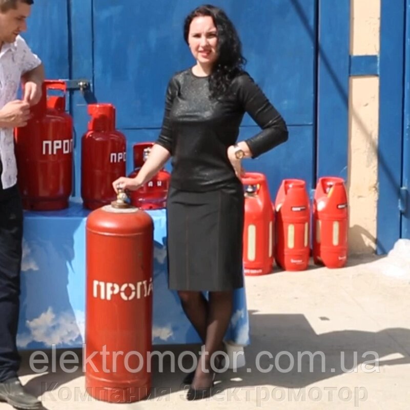 Газовый баллон на 50 литров від компанії Компанія Єлектромотор - фото 1