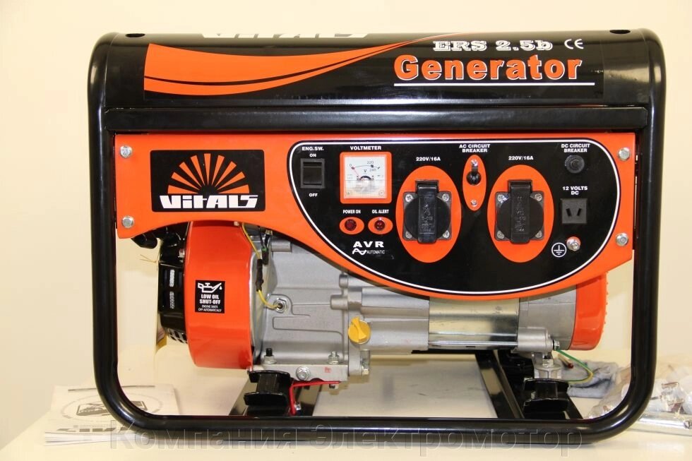 Генератор бензиновий Vitals ERS 2.8bg від компанії Компанія Єлектромотор - фото 1