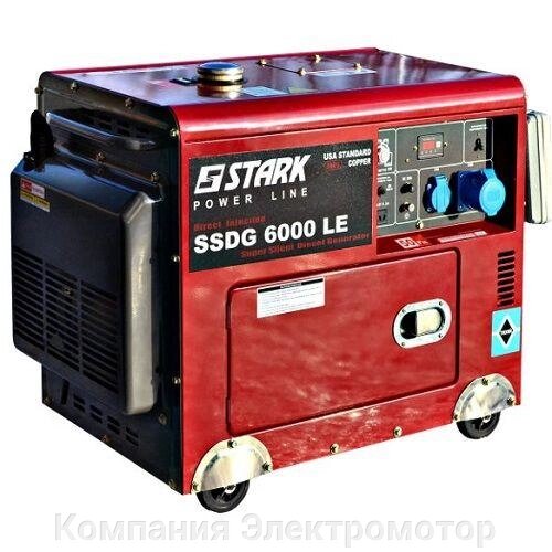 Генератор дизельний Stark SSDG 6000 LE від компанії Компанія Єлектромотор - фото 1
