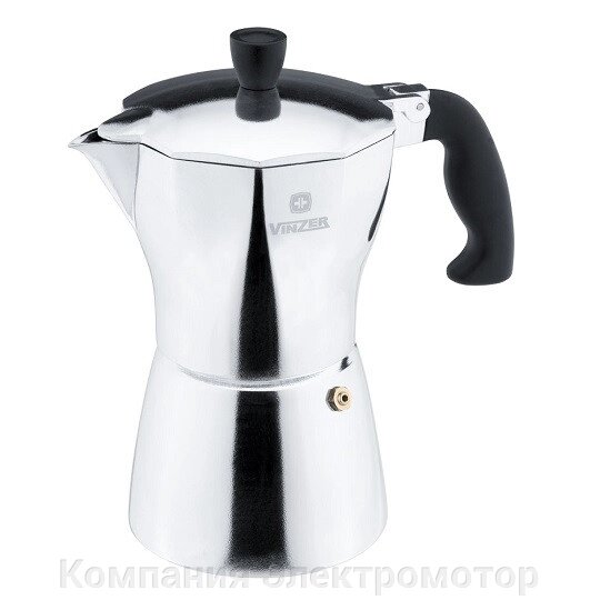 Гейзерна кавоварка Vinzer Moka Aroma 89390 (9 год) від компанії Компанія Єлектромотор - фото 1