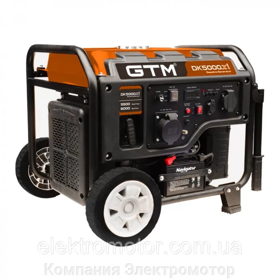 Інверторний генератор GTM DK6000Xi від компанії Компанія Єлектромотор - фото 1