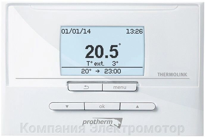 Кімнатний регулятор Protherm Termolink P " (eBUS) від компанії Компанія Єлектромотор - фото 1