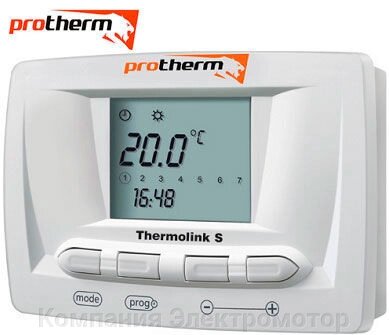 Кімнатний регулятор Protherm Thermolink S (вкл/викл) від компанії Компанія Єлектромотор - фото 1