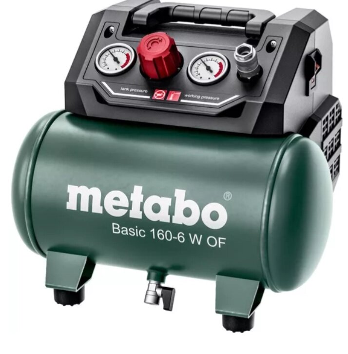 Компресор Metabo Basic 160-6 W OF (601501000) від компанії Компанія Єлектромотор - фото 1