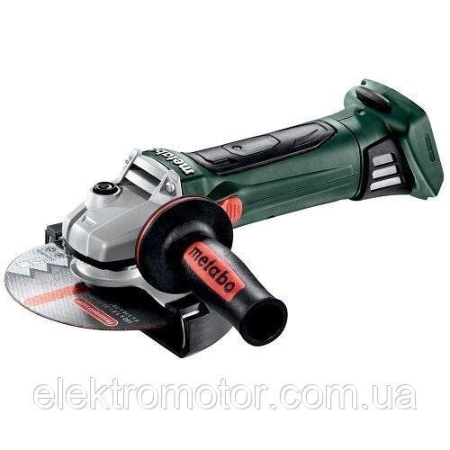 Кутова шліфувальна машина акумуляторна Metabo W 18 LTX 150 Quick (без акумулятора) від компанії Компанія Єлектромотор - фото 1