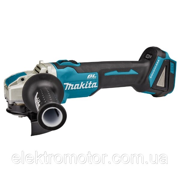 Кутова шліфувальна машина Makita DGA521ZX1 з системою X-LOCK, без АКБ від компанії Компанія Єлектромотор - фото 1