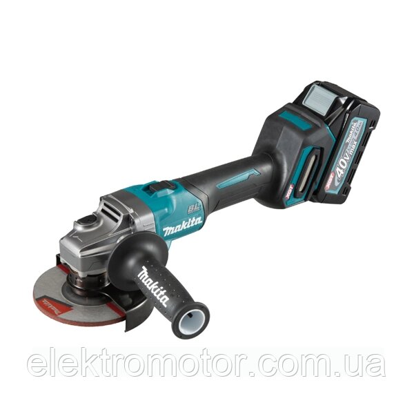 Кутова шліфувальна машина Makita XGT 40V MAX GA008GM201 від компанії Компанія Єлектромотор - фото 1