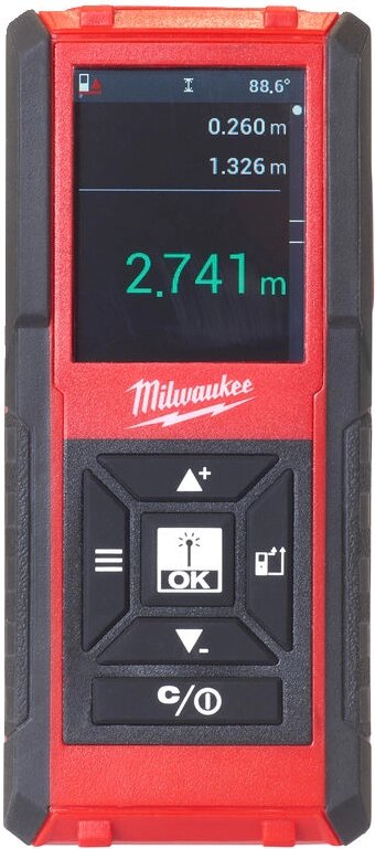 Лазерний далекомір Milwaukee LDM100 (4933459278) від компанії Компанія Єлектромотор - фото 1