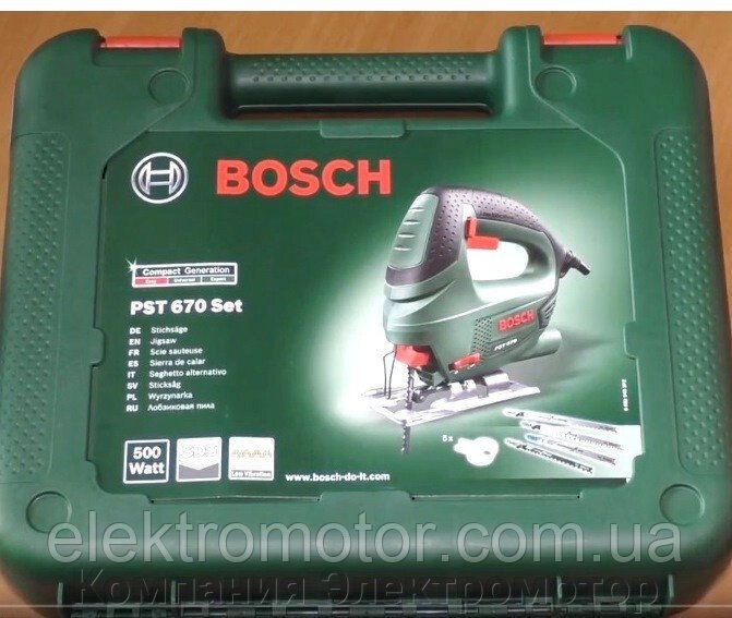 Лобзик Bosch PST 670 від компанії Компанія Єлектромотор - фото 1