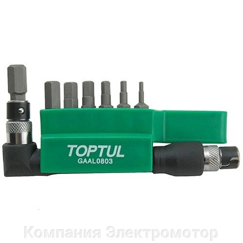Набір біт TOPTUL GAAL0803 від компанії Компанія Єлектромотор - фото 1