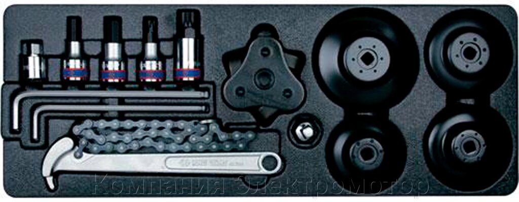 Набір інструментів KING TONY 13 Об'єкти для відключення фільтрів масла (9-90113MA) від компанії Компанія Єлектромотор - фото 1