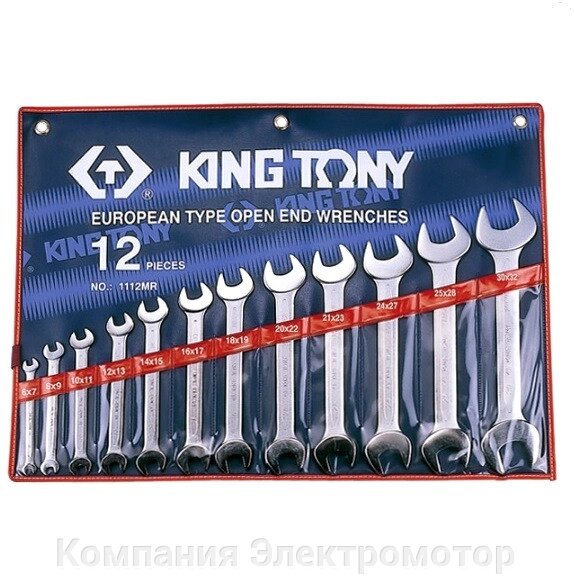 Набір клавіш KING TONY 12 одиниць, 6-32 мм (1112MR)}} від компанії Компанія Єлектромотор - фото 1