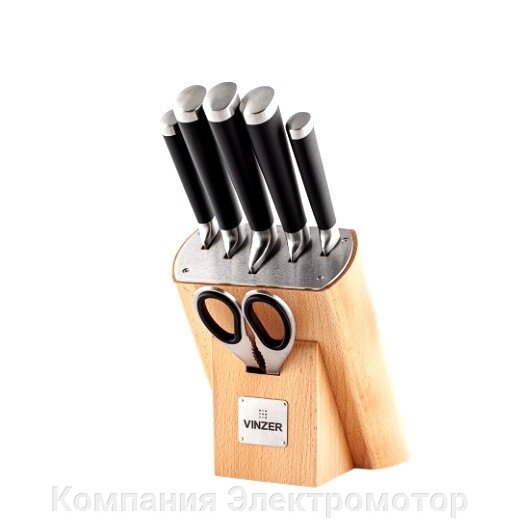 Набір ножів Vinzer Chef 7 пр. (50119) від компанії Компанія Єлектромотор - фото 1