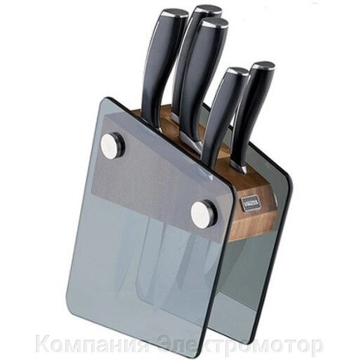 Набір ножів Vinzer Crystal 89113 (6 пр) від компанії Компанія Єлектромотор - фото 1