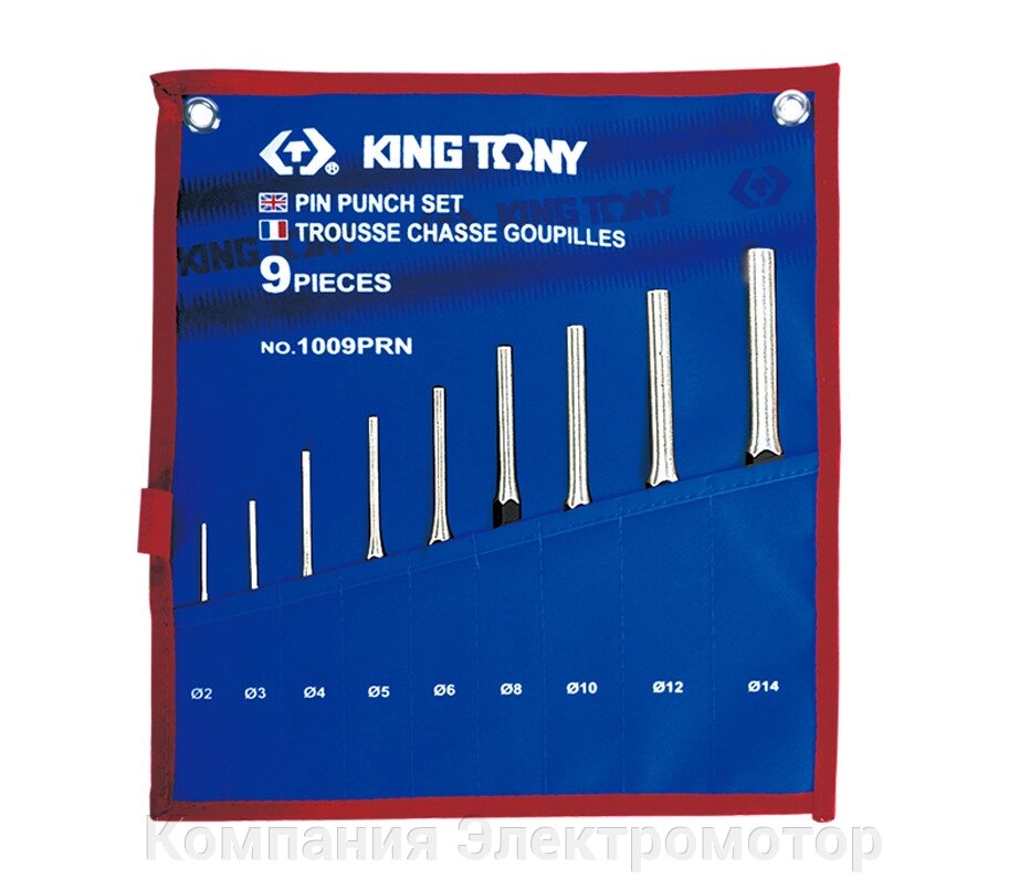 Набір ударів King Tony 1009PRN (9 об'єктів) від компанії Компанія Єлектромотор - фото 1